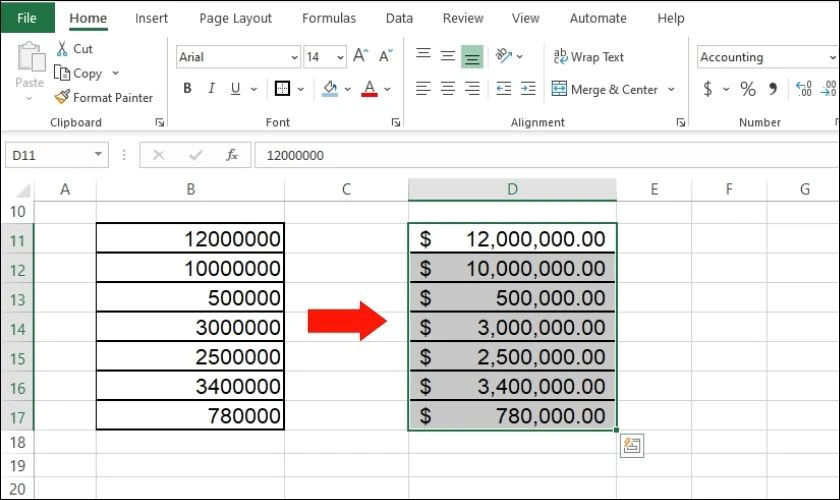 Hướng Dẫn định Dạng đơn Vị Tiền Tệ Trong Excel 2010 định Dạng Số Dưới Dạng Tiền Tệ 7808